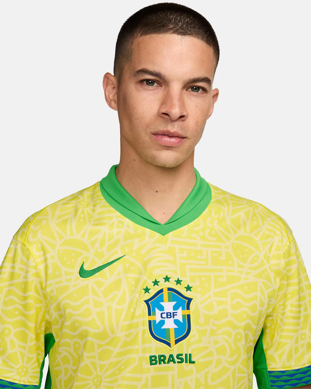 Brazil 2024/25 I Home Jersey Soccer - Fan Version
