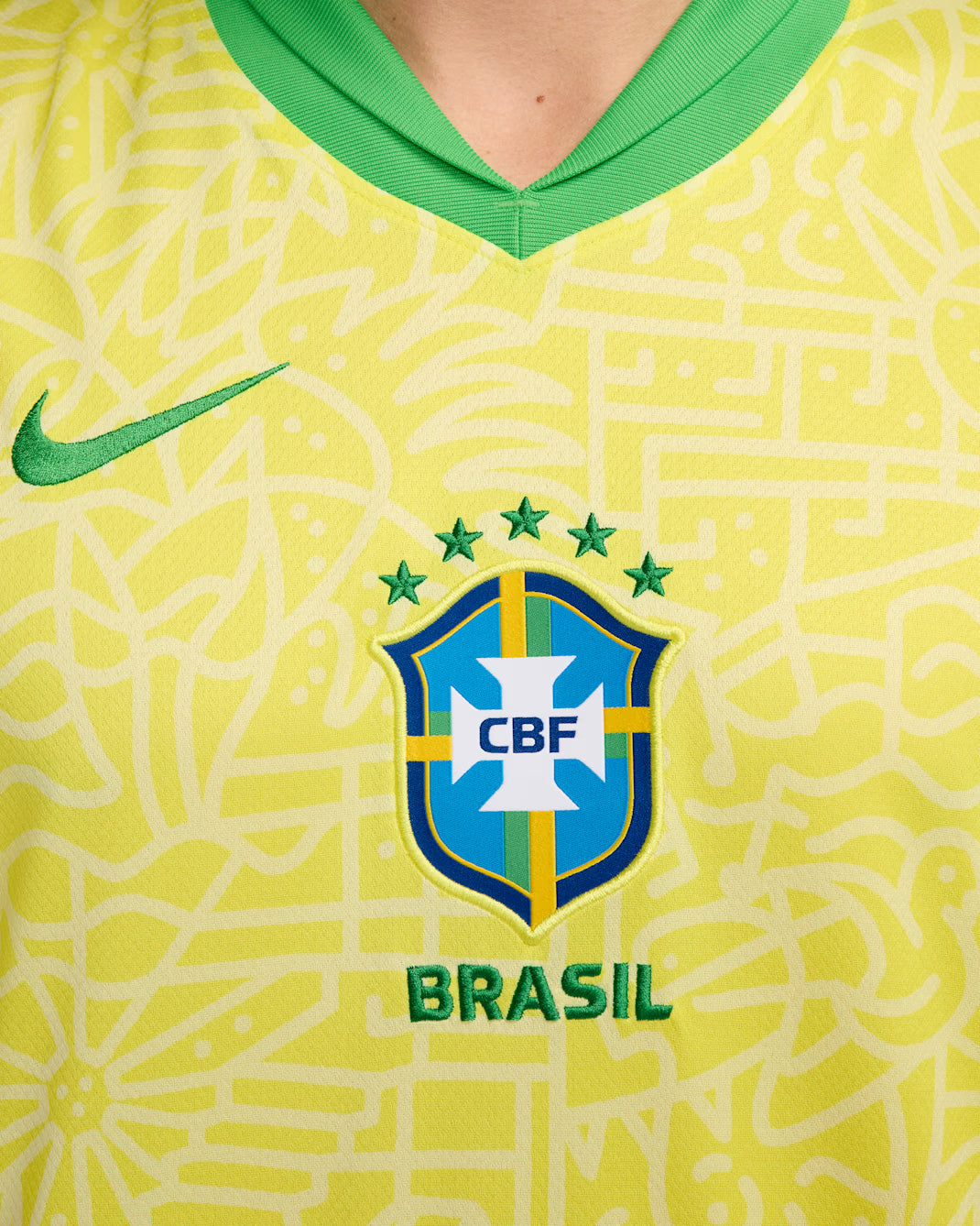 Brazil 2024/25 I Home Jersey Soccer - Fan Version