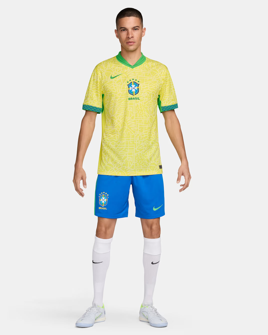 Brazil 2024/25 I Home Jersey Soccer - Fan Version