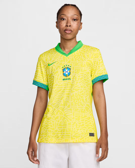 Brazil 2024/25 Home Jersey Women - Fan Version
