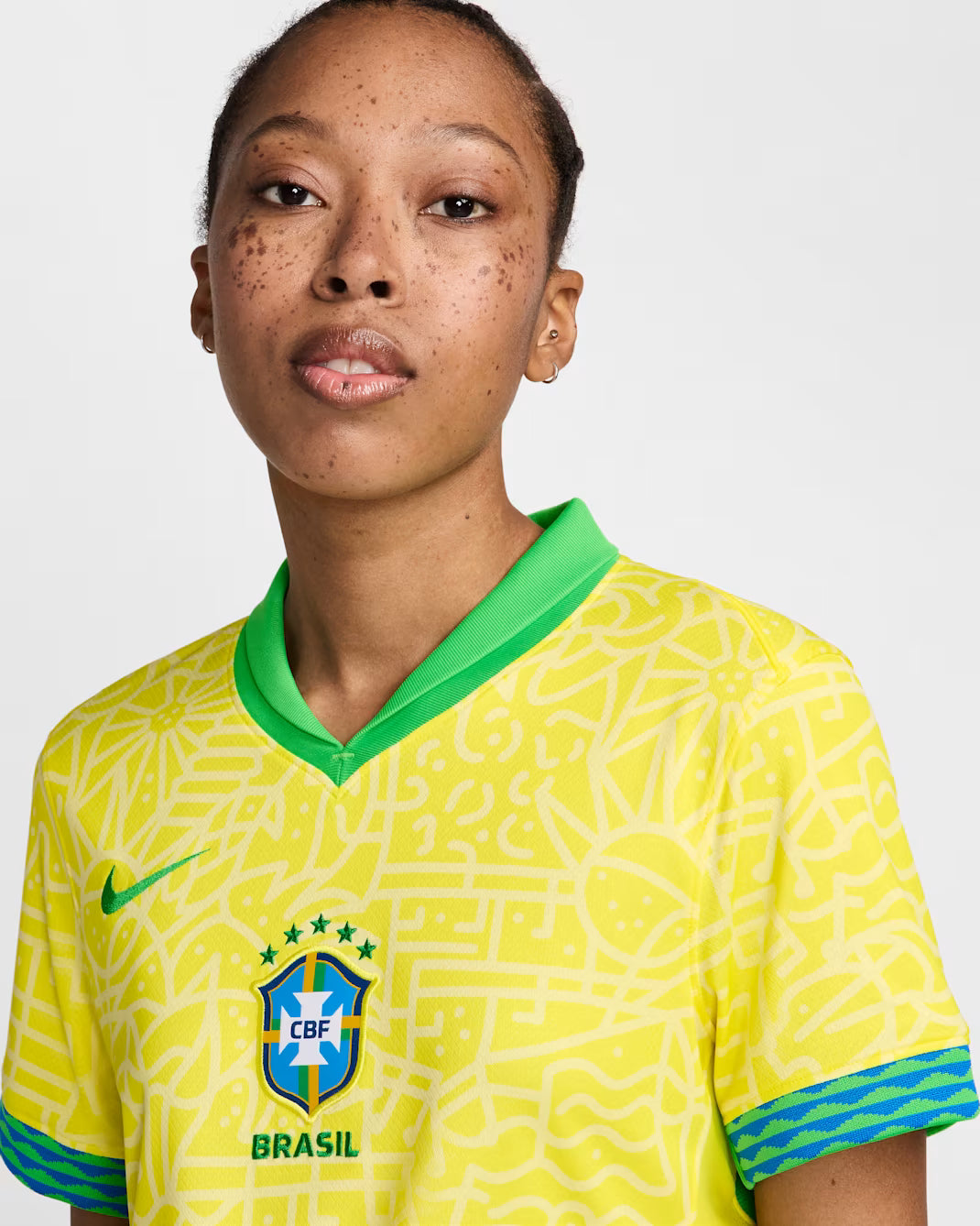 Brazil 2024/25 Home Jersey Women - Fan Version