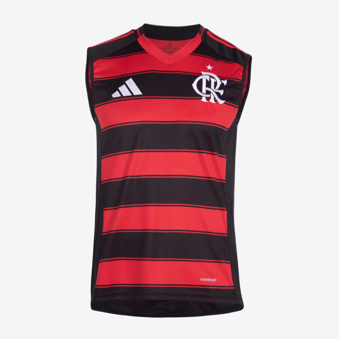 Flamengo 2025/26 I Home Tank Jersey Soccer - Fan Version