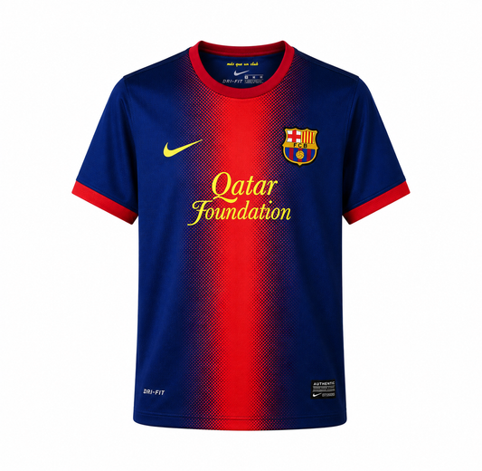 Barcelona Home Retro Jersey 12-13