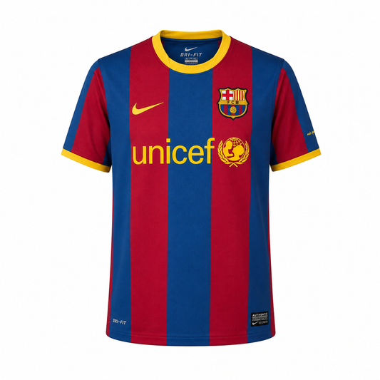 Barcelona Home Retro Jersey 10-11
