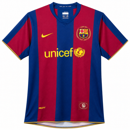 Barcelona Home Retro Jersey 07-08
