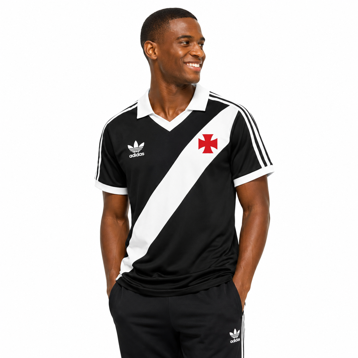 Vasco da Gama 1988/89 I Home Jersey Soccer - Retro Version
