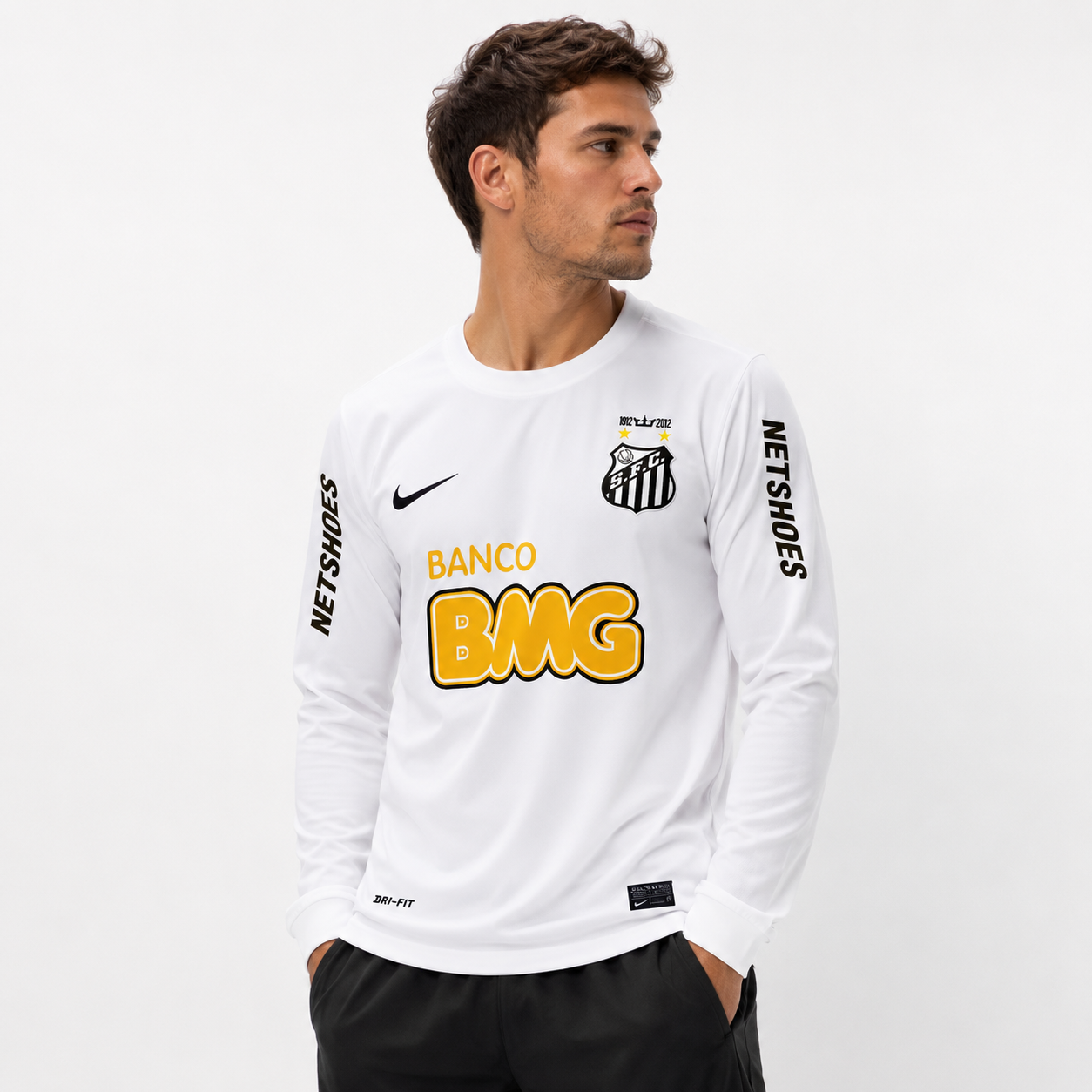 Santos FC Retro Home Jersey Long Sleeve 2012/13