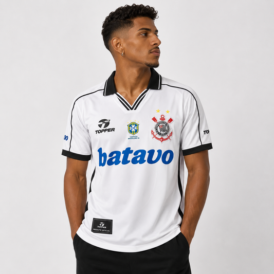 Corinthians Retro Home Jersey 1999/2000