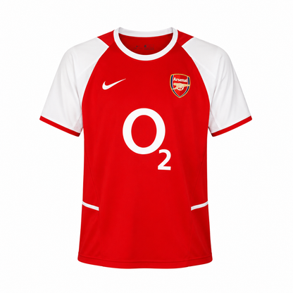 Arsenal Home Retro Jersey Shirt 2002-2003