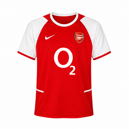 Arsenal Home Retro Jersey Shirt 2002-2003