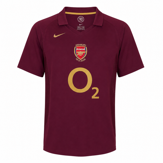 Arsenal Home Retro Jersey Shirt 2005-2006