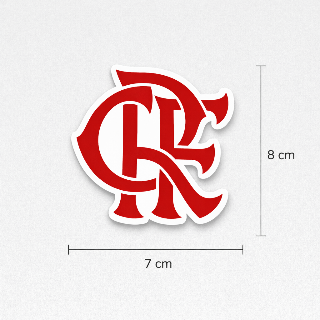 Flamengo Sticker – Pack 3 Stickers Vinyl Decal for Car Window