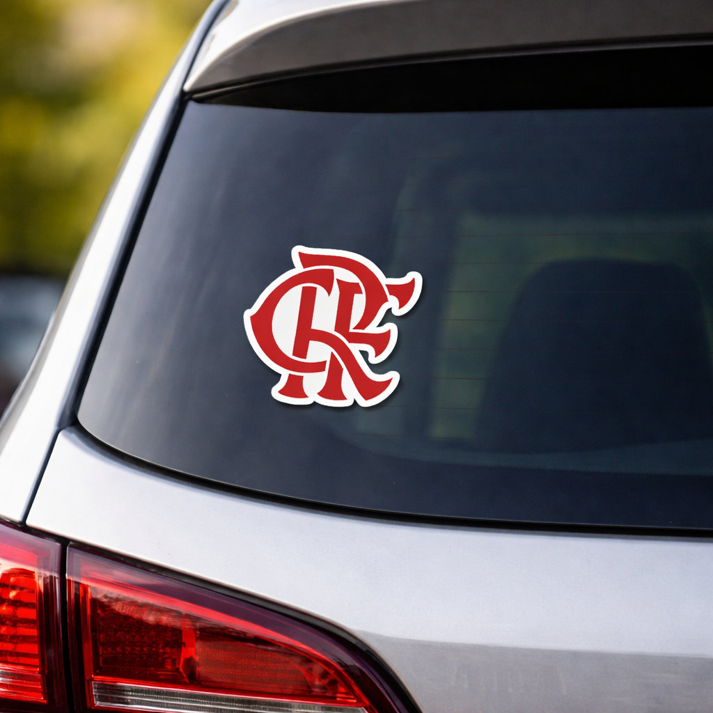 Flamengo Sticker – Pack 3 Stickers Vinyl Decal for Car Window