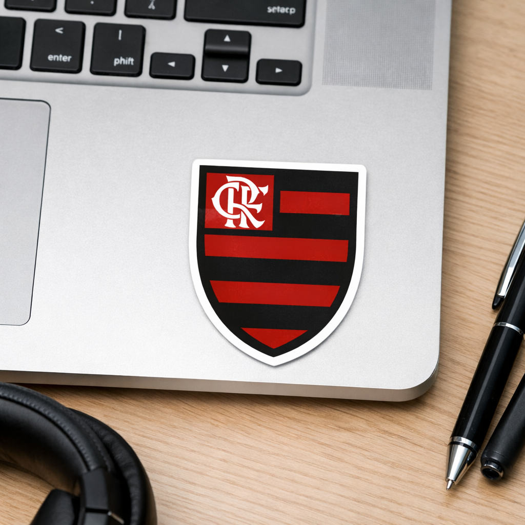 Flamengo Sticker – Pack 3 Stickers Vinyl Decal for Car Window