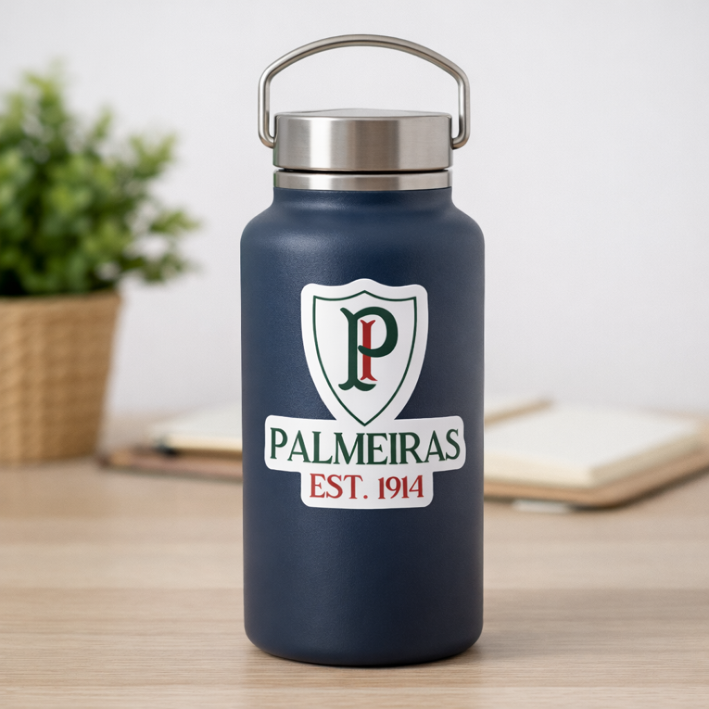 Palmeiras Sticker – Pack 3 Stickers Vinyl Decal for Car Window