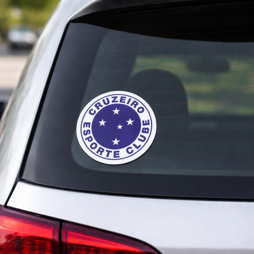 Cruzeiro Sticker – Pack 2 Stickers Vinyl Decal for Car Window