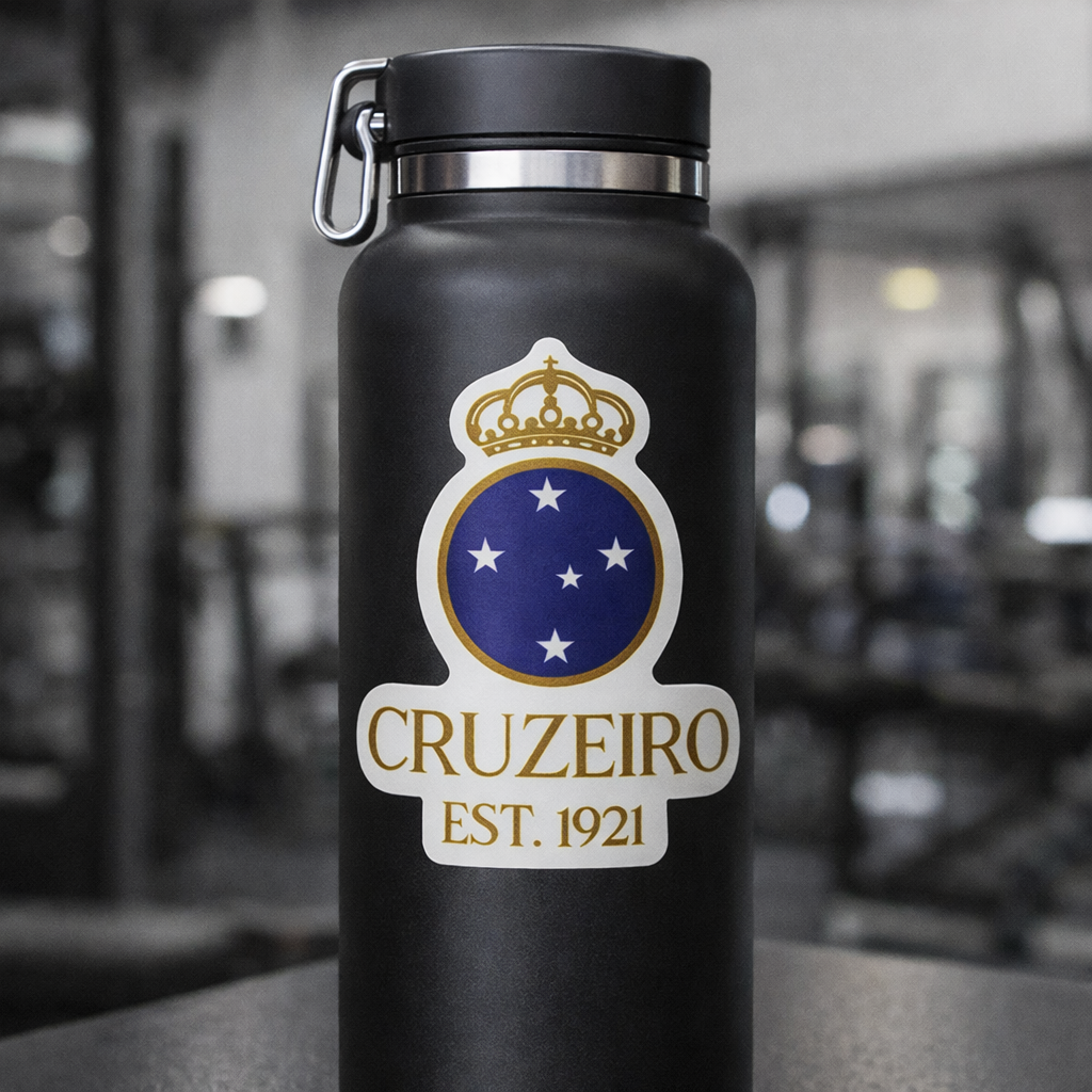 Cruzeiro Sticker – Pack 2 Stickers Vinyl Decal for Car Window