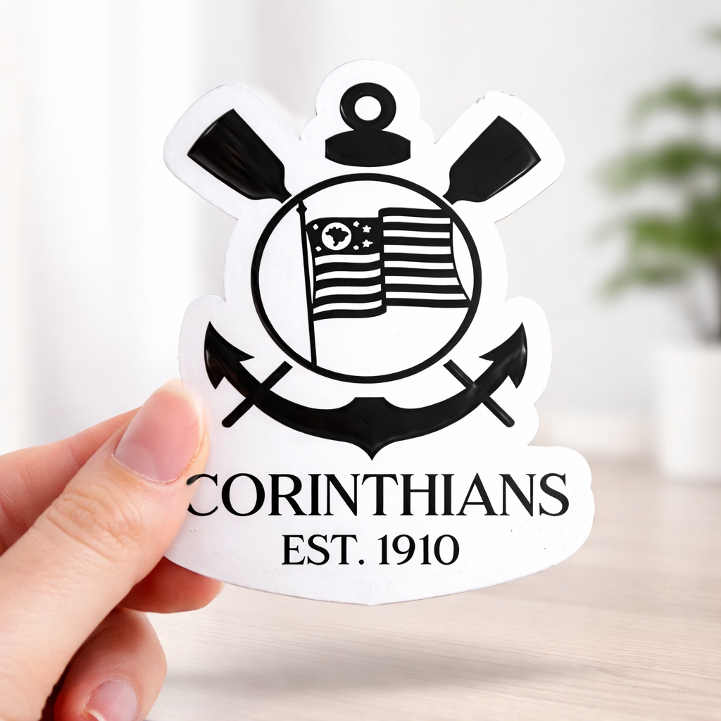 Corinthians Sticker – Pack 3 Stickers Vinyl Decal for Car Window