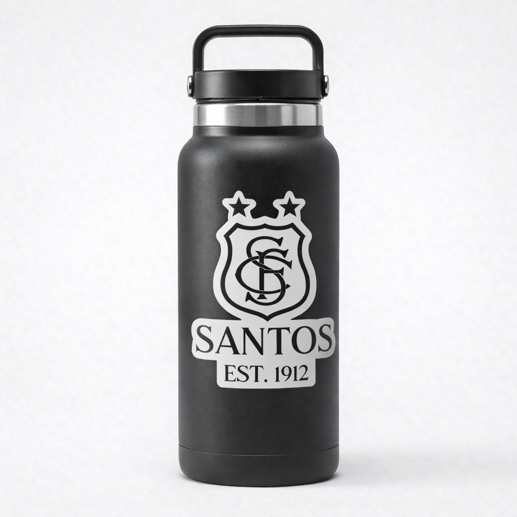 Santos FC Sticker – Pack 2 Stickers Vinyl Decal for Car Window