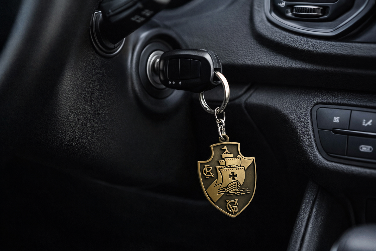 Metal Vasco da Gama Keychain – 4cm x 3cm