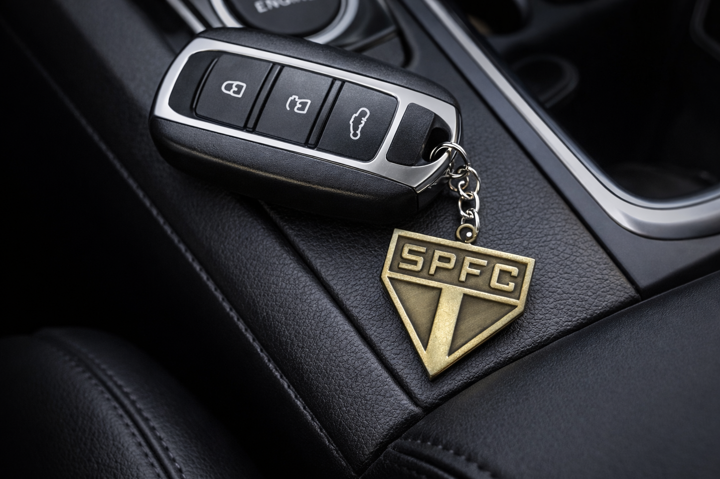 Metal São Paulo Keychain – 4cm x 3cm