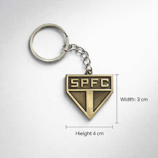 Metal São Paulo Keychain – 4cm x 3cm