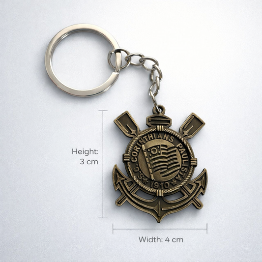 Metal Corinthians Keychain – 4cm x 3cm