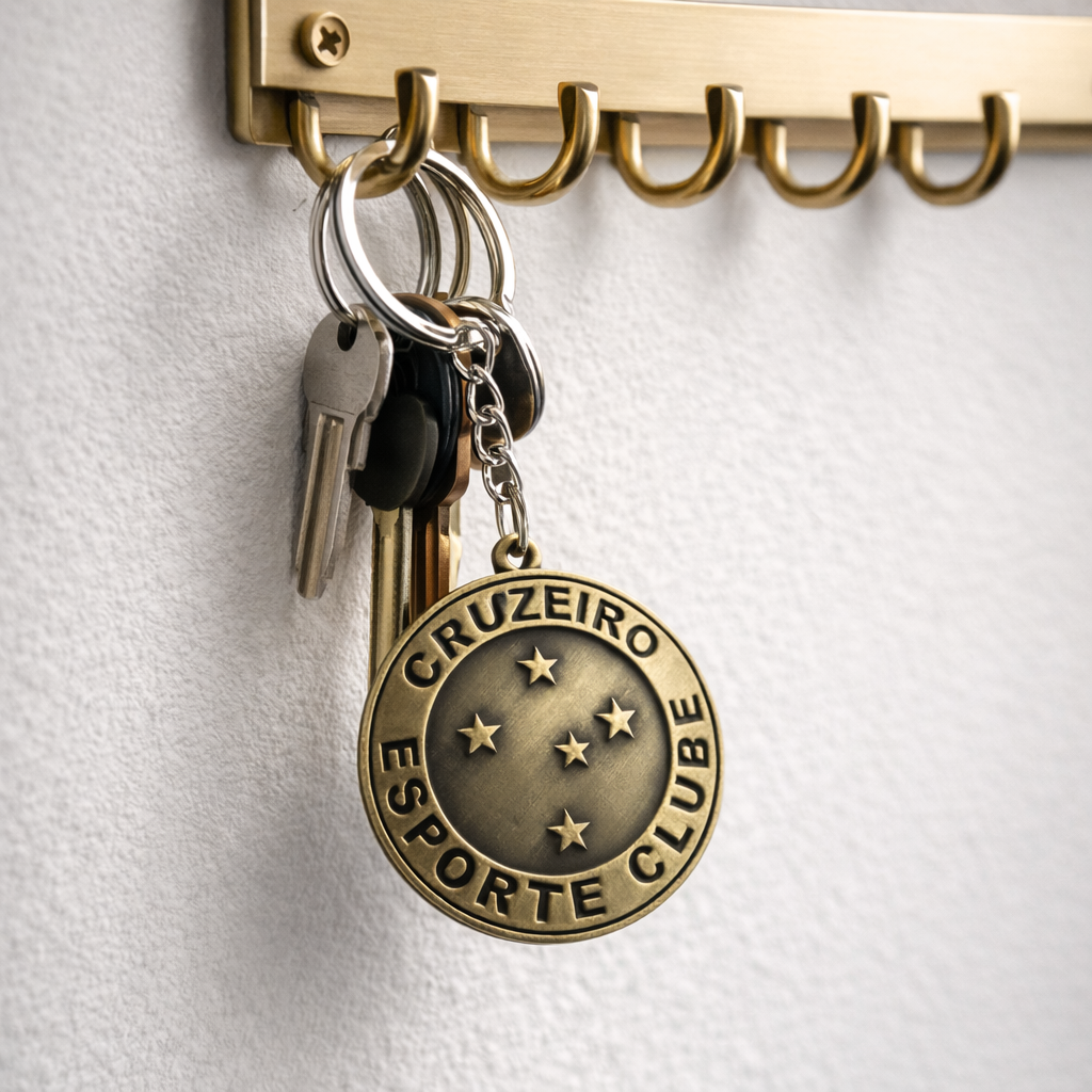 Metal Cruzeiro Keychain – 4cm x 3cm