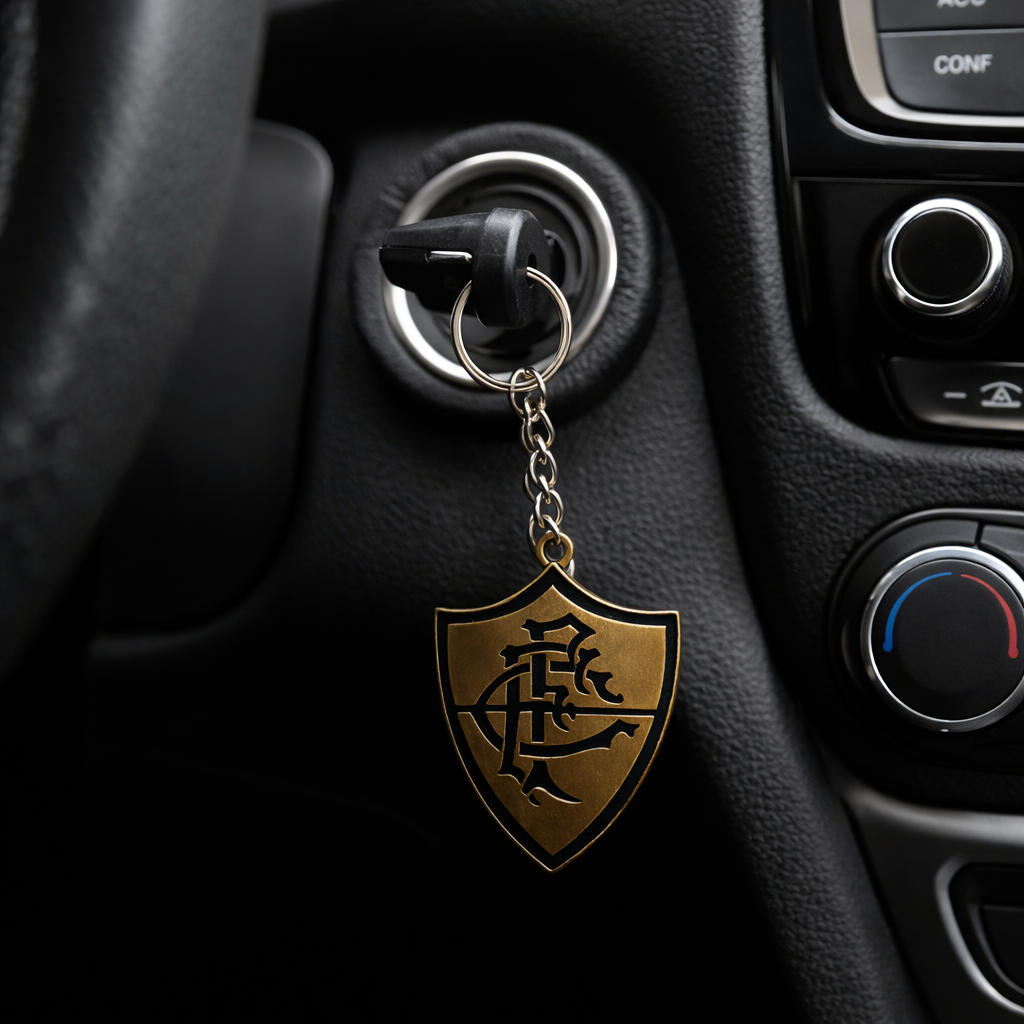 Metal Fluminense Keychain – 4cm x 3cm