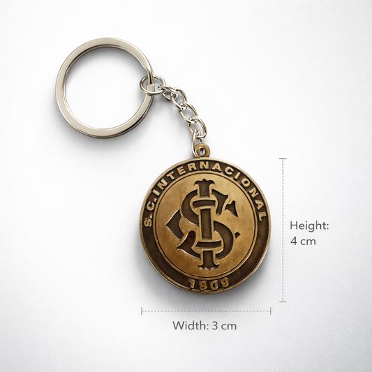 Metal Internacional Keychain – 4cm x 3cm