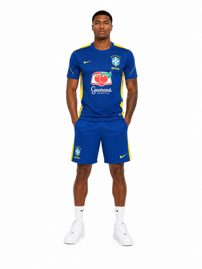 Brazil Short Training Suit Jordan Blue 2026 - FIFA World Cup