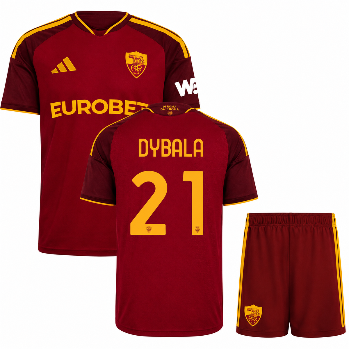 As Roma Home Kids Kit 26/27 -Dybala #21