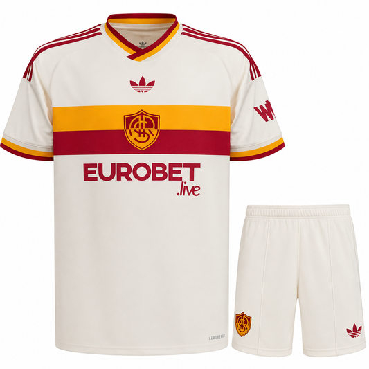 As Roma Away Kids Kit 26/27