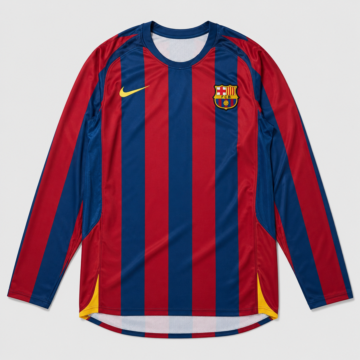 Ronaldinho FC Barcelona 2005/06 Reissue Long Sleeve Jersey