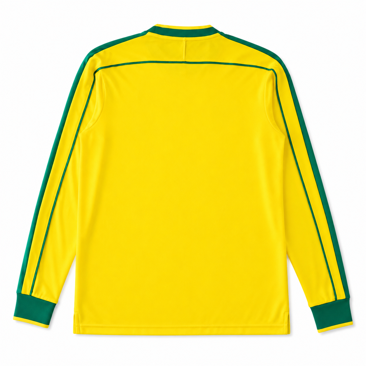 Brazil Home 1998 Long Sleeve Jersey Soccer - Retro Version