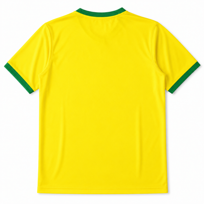 Brazil Home 1970 Jersey Soccer - Retro Version