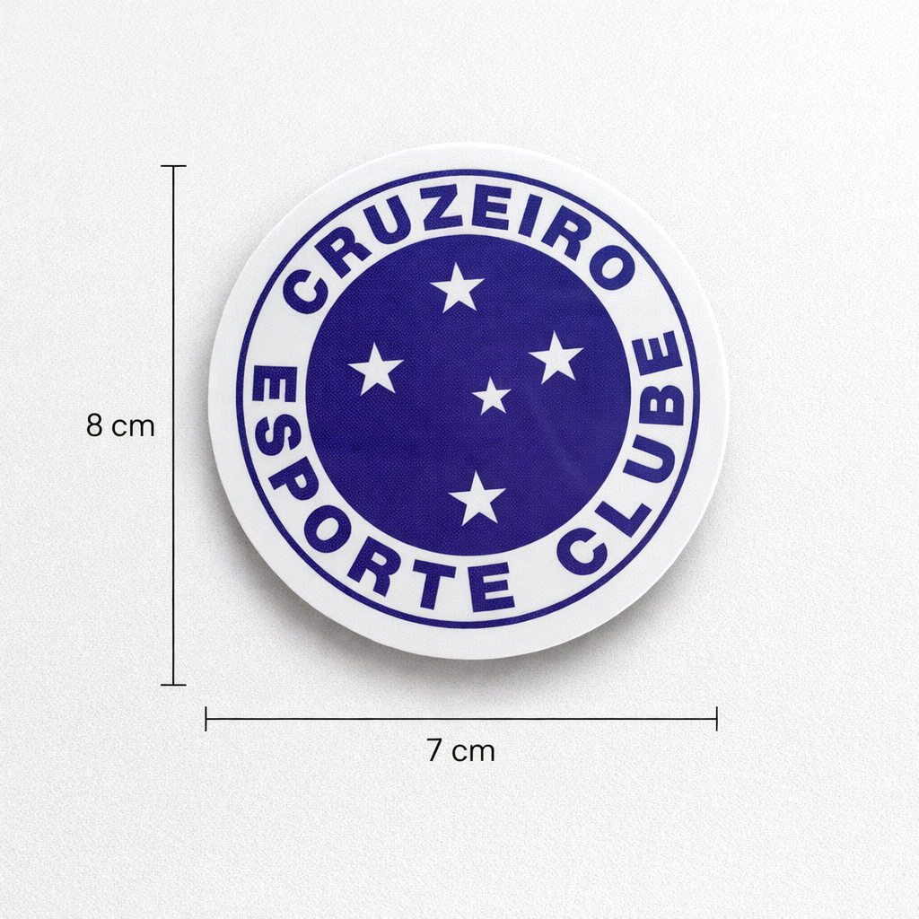 Cruzeiro Sticker – Pack 2 Stickers Vinyl Decal for Car Window