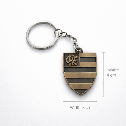 Metal Flamengo Keychain – 4cm x 3cm