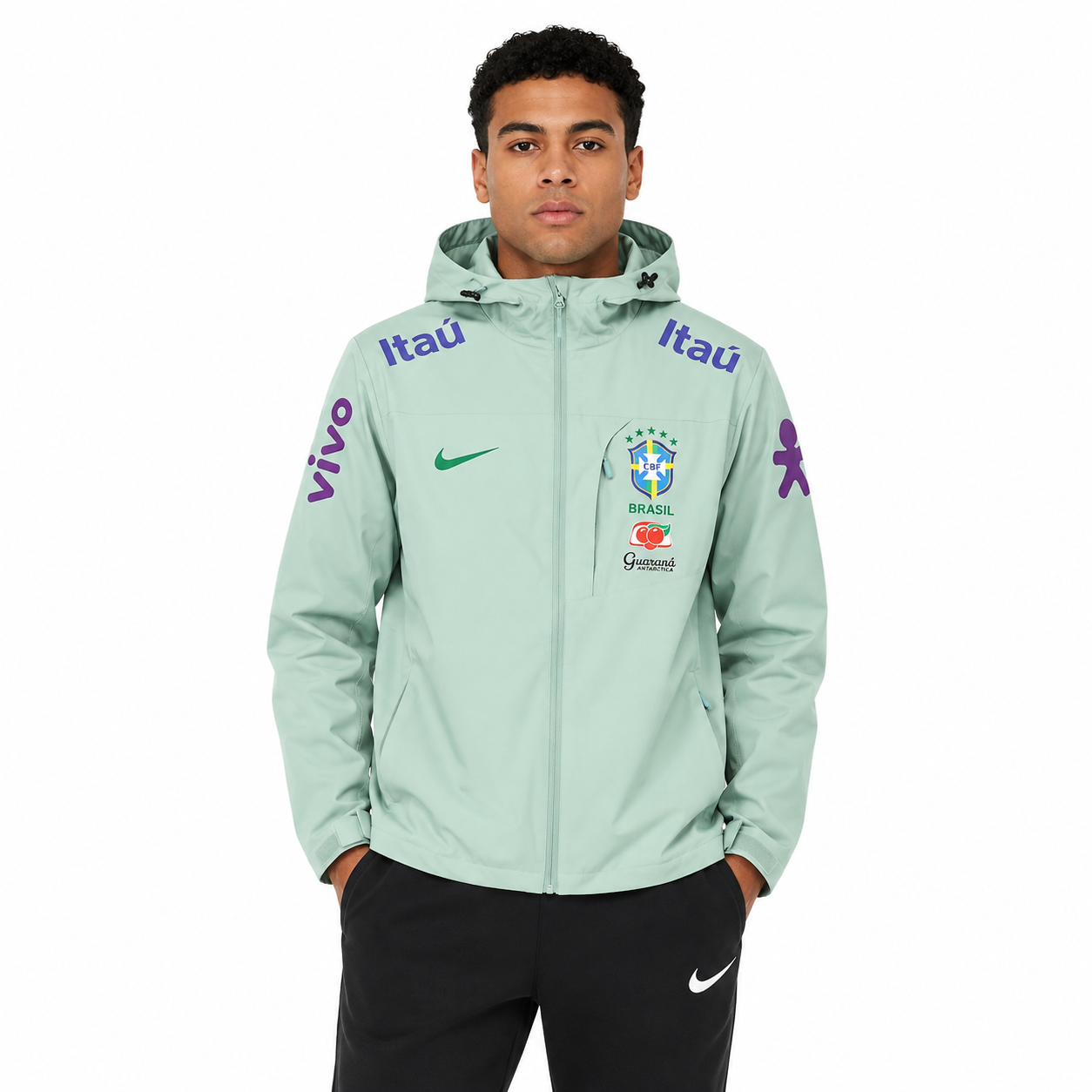 Brazil Training Suit Jacket Green Light 2026 - FIFA World Cup