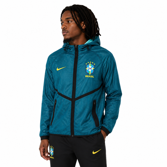 Brazil 2026 Jacket Windbreaker Green - FIFA World Cup