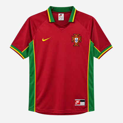 Portugal Home Retro Jersey 1998