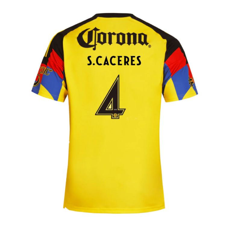 Club América Home S. Caceres 4 Jersey 25-26