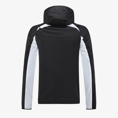 Corinthians Windbreaker Hoodie Jacket Black