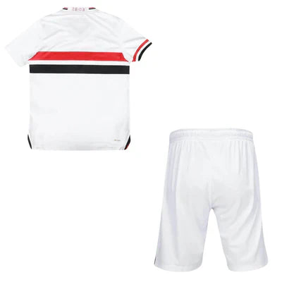 São Paulo 2025/26 Home Jersey Soccer - Kit Kids