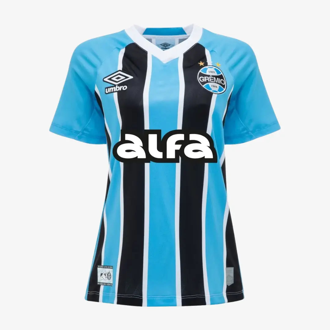 Grêmio 2025/26 Home Jersey Soccer Women