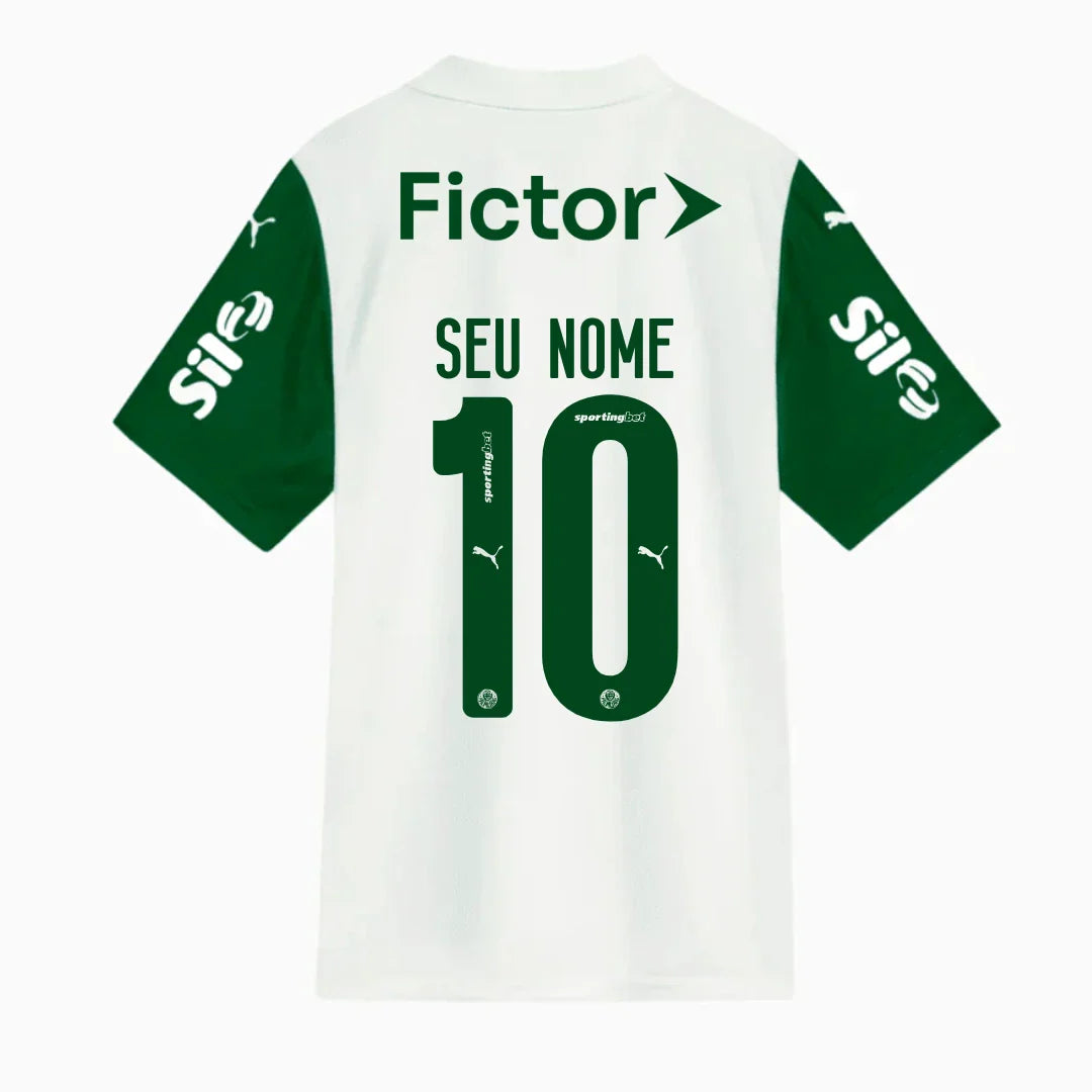 Palmeiras 2025/26 II Away Jersey Full Sponsors - Fan Version
