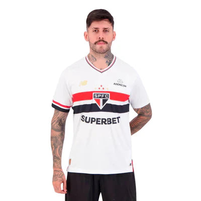São Paulo 2025/26 I Home Jersey Soccer - Player Version