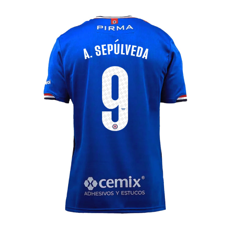 Cruz Azul Home A. SEPÚLVEDA #9 Jersey 25-26