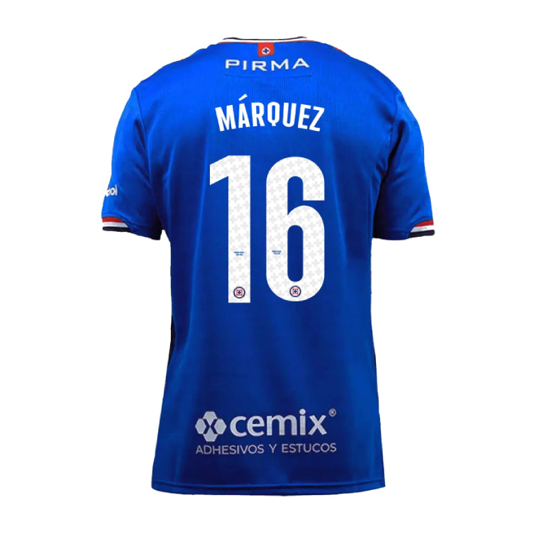 Cruz Azul Home MÁRQUEZ #16 Jersey 25-26