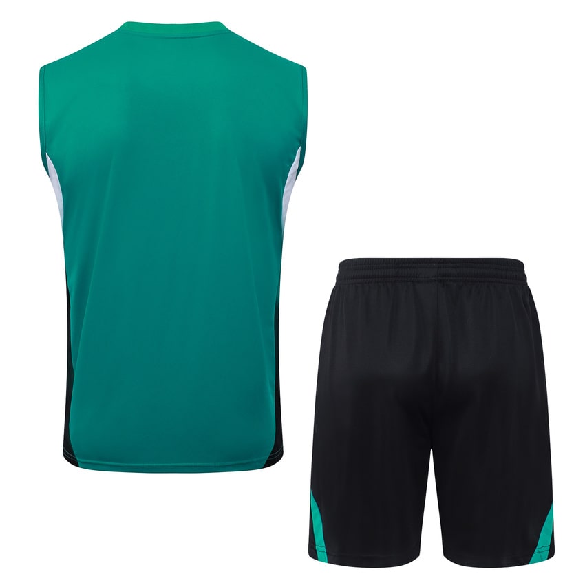 Liverpool Training Tank Top Kit Green/Black 25/26
